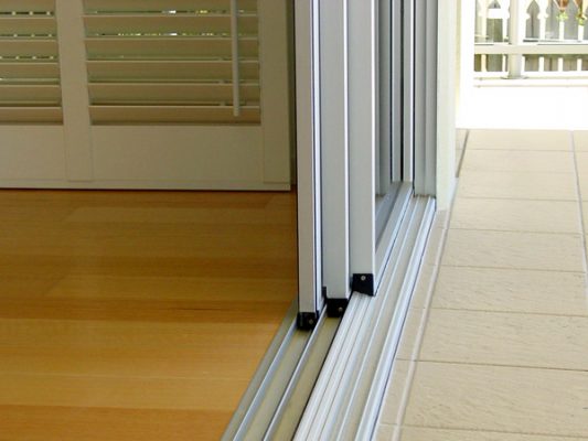 aluminium schuifpui triple glas