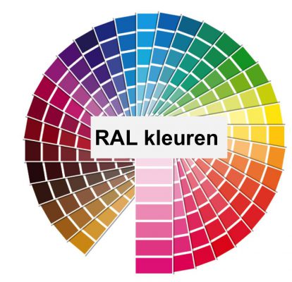 kleuren aluminium schuifpui