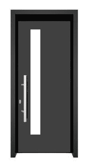 vleugeloverdekkende voordeur model 4