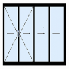 4-delige-vouwwand-met-loopdeur-naar-rechts-vouwend-loopdeur-naar-links
