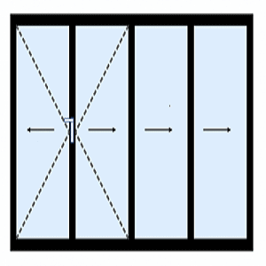 4-delige-vouwwand-met-loopdeur-naar-rechts-vouwend-loopdeur-naar-links