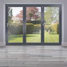 3-delige aluminium vouwwand