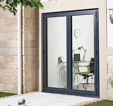 tweedelige aluminium vouwwand