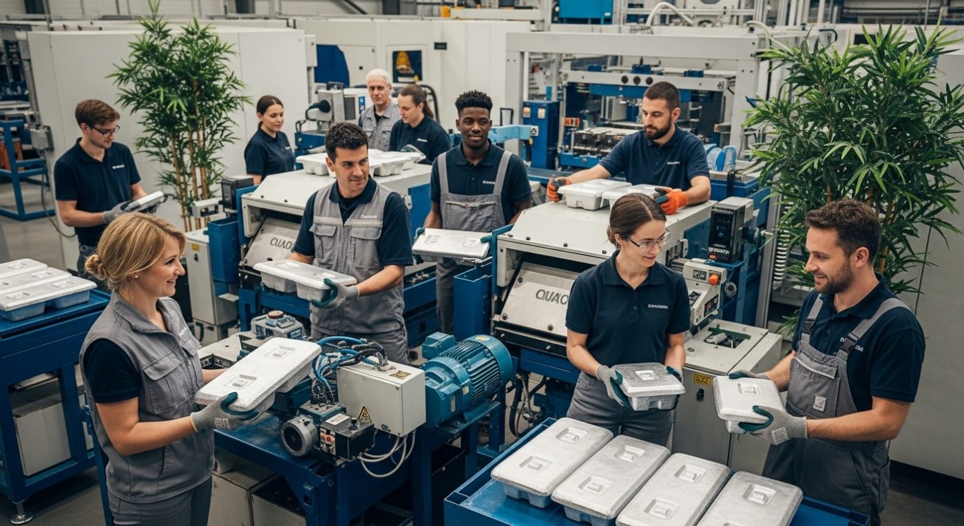 duurzame productie aluminium fabriek