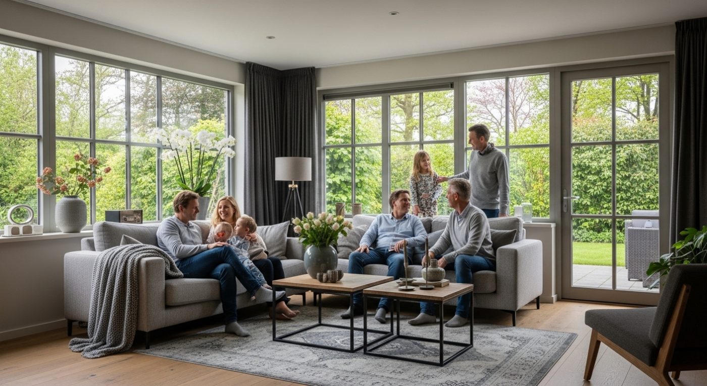 eco-design aluminium kozijnen huis