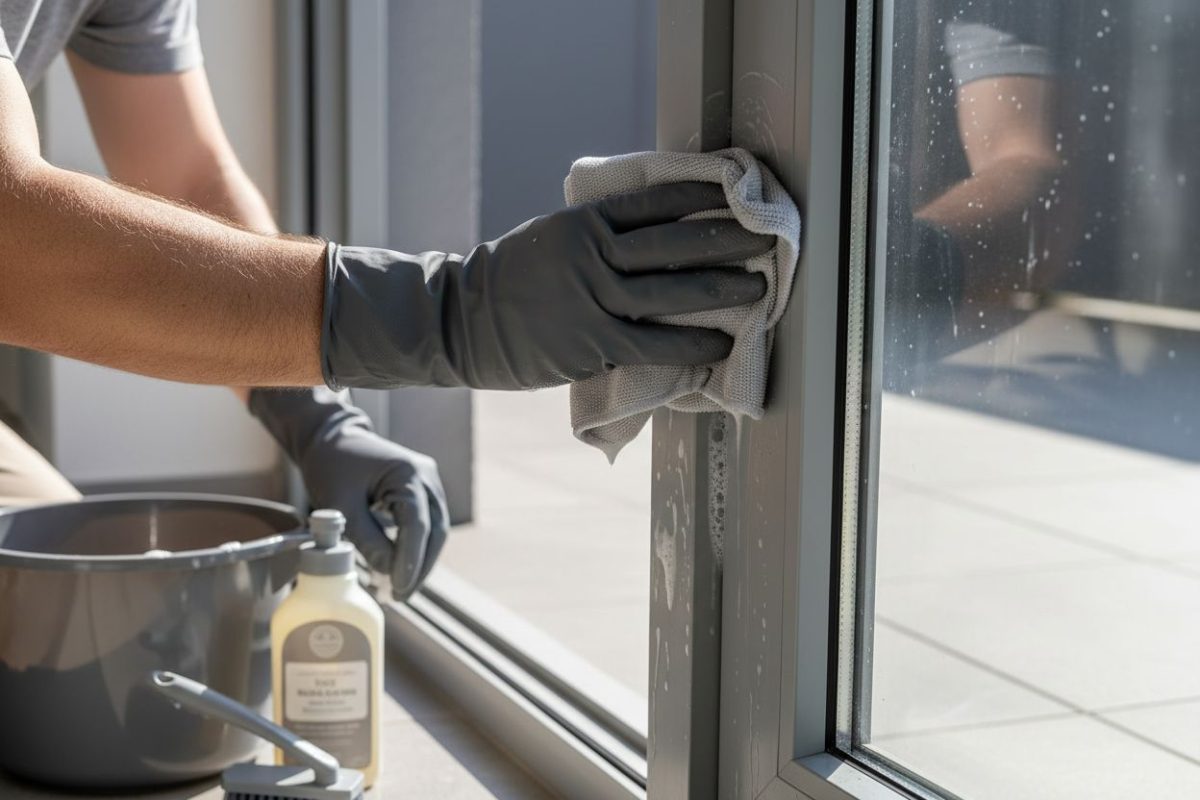 onderhoud aluminium deuren reinigen