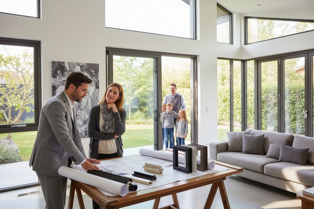 aluminium kozijnen soorten, moderne woning, interactie