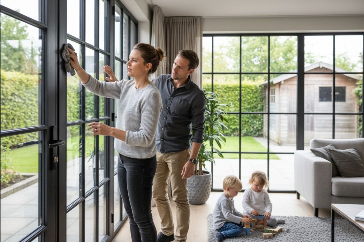 onderhoud steellook kozijnen