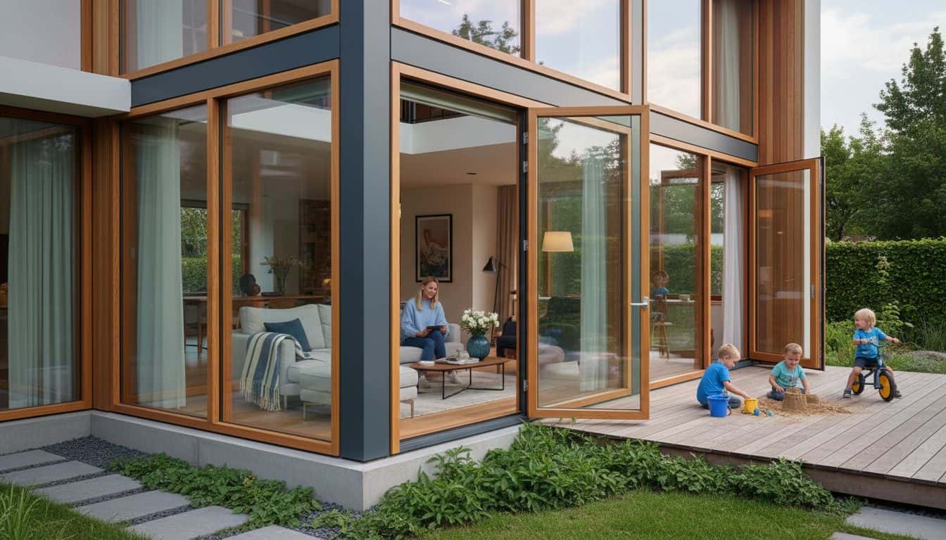 houtlook aluminium kozijnen exterieur