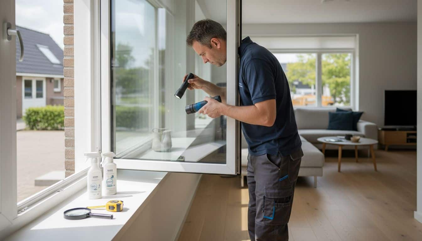 aluminium kozijn inspectie woning