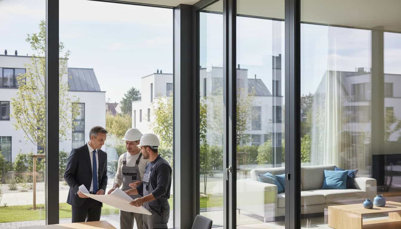 moderne aluminium ramen