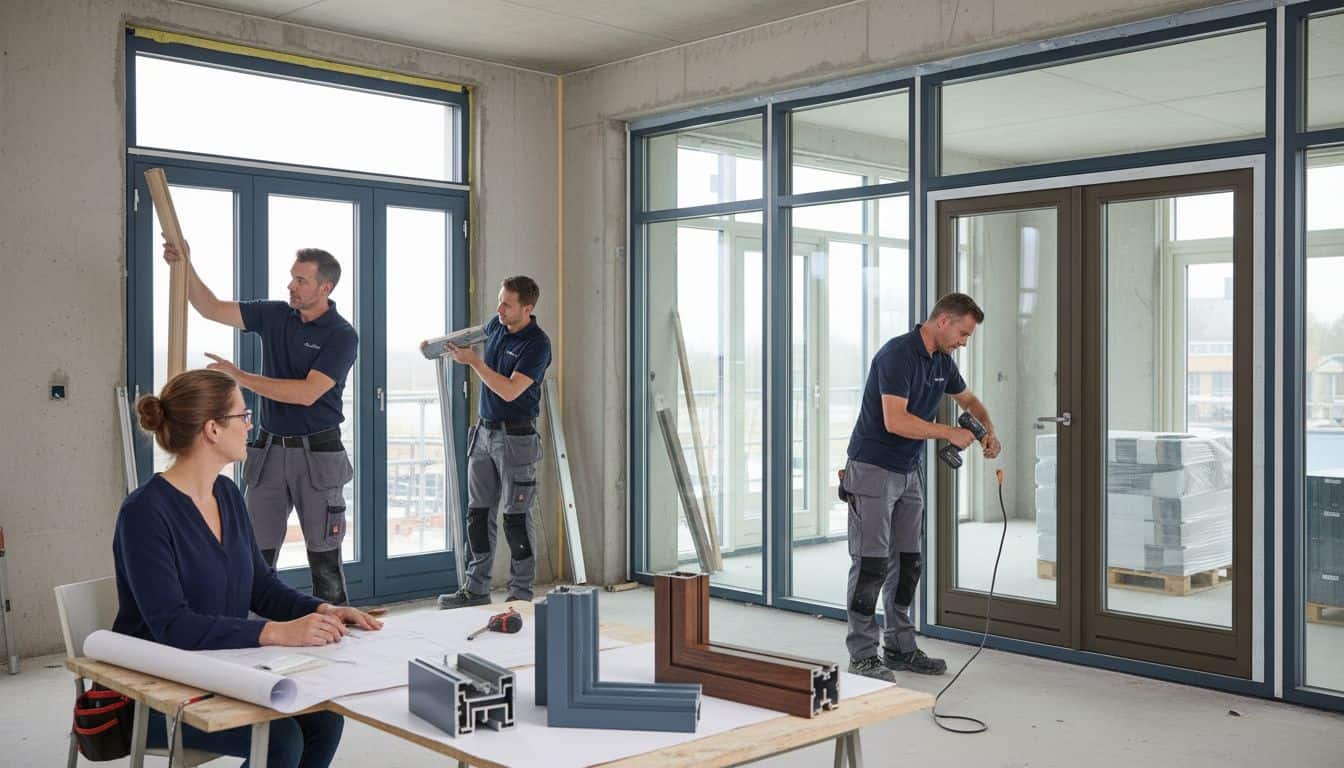 kozijnen koppelingen montage