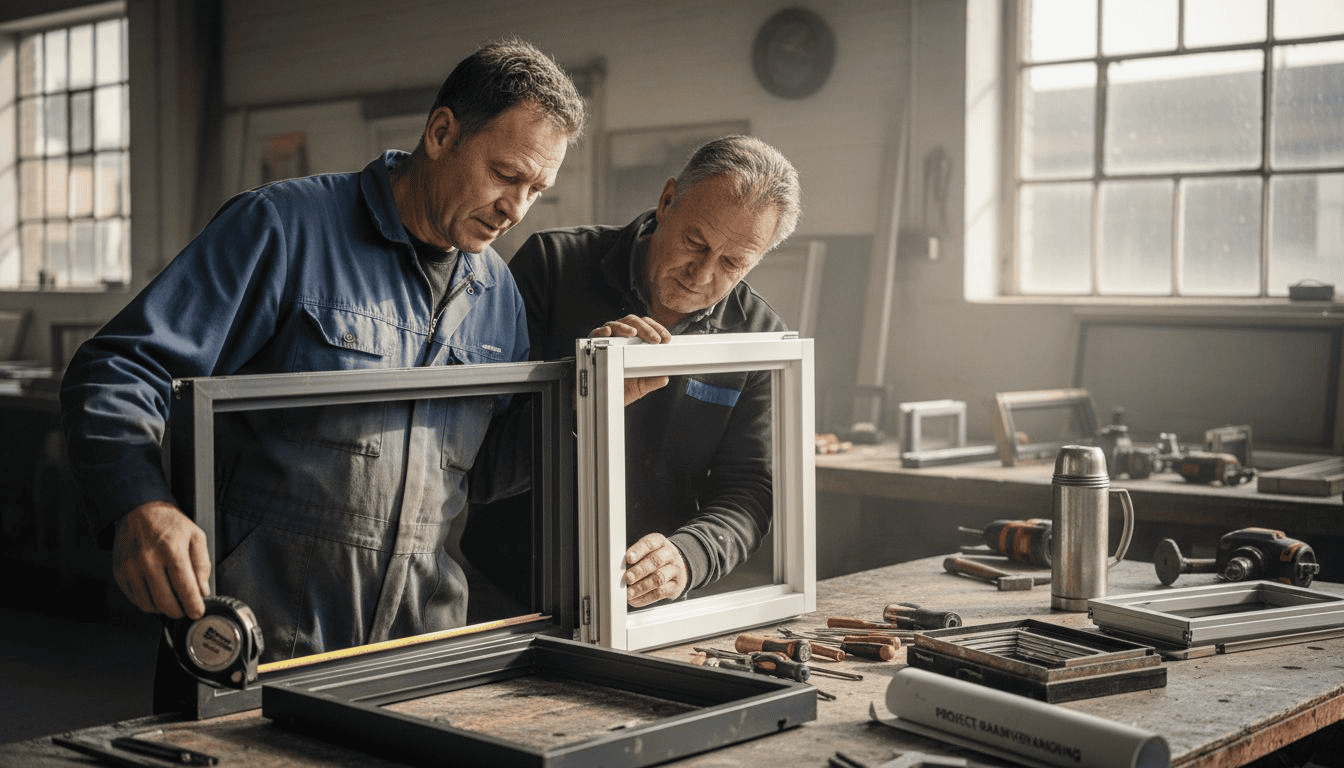 Aannemers zetten de voor- en nadelen van stalen en aluminium kozijnen op een rij