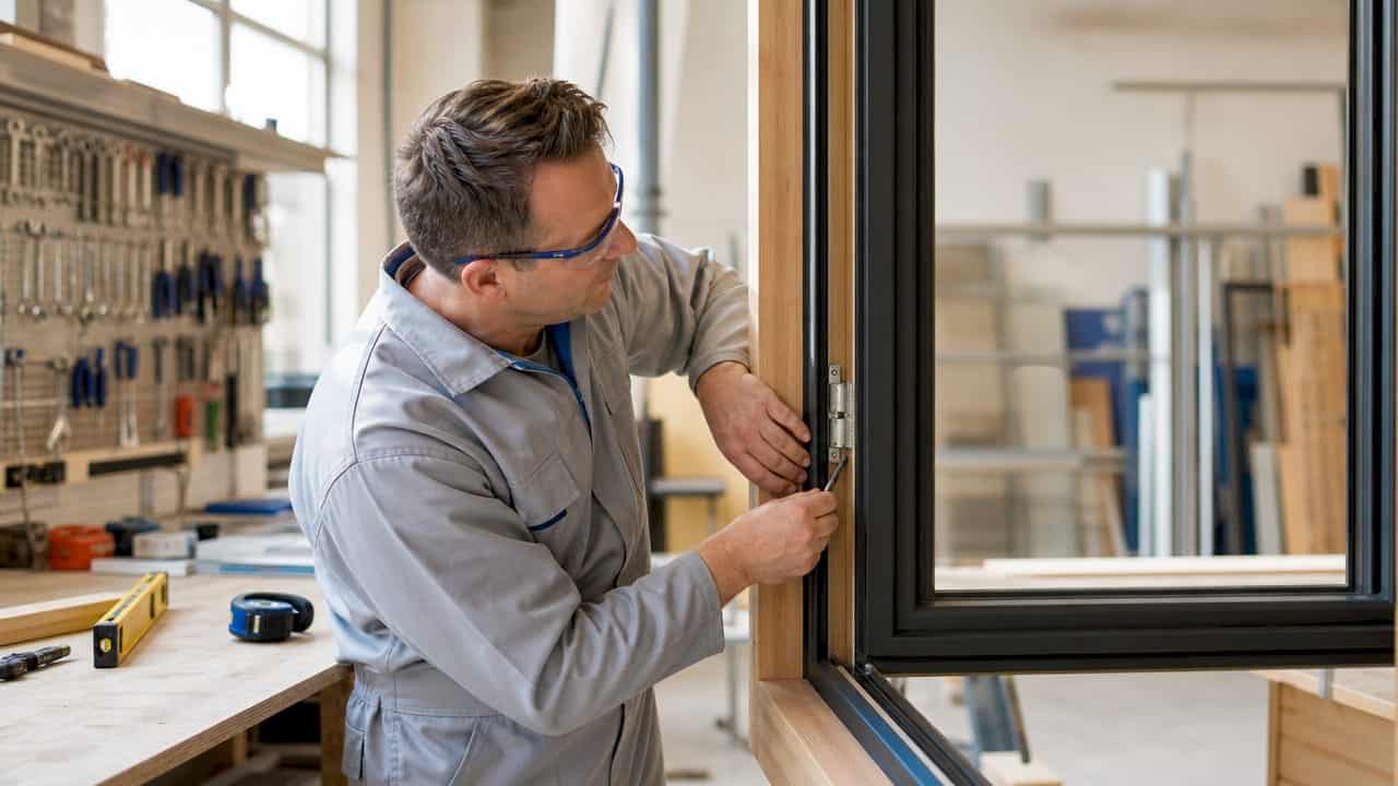 Professioneel een aluminium stolpraam laten plaatsen in huis