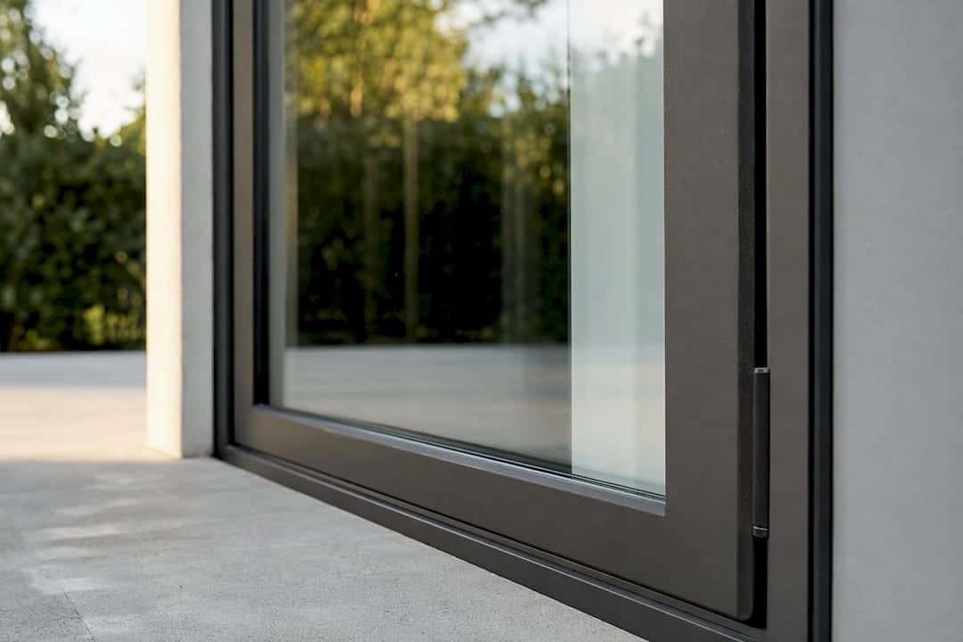 Voordeurpaneel uitgevoerd met gelaagd veiligheidsglas type P5A